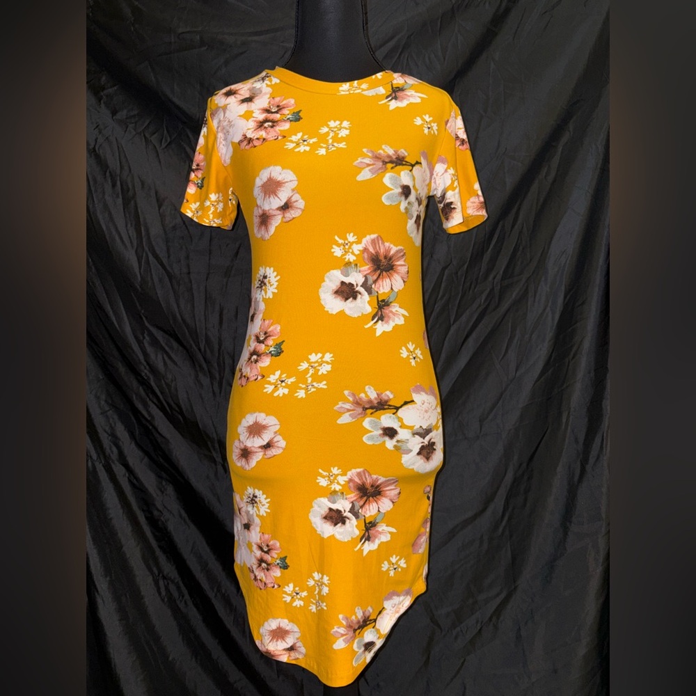 Rue21 Yellow Floral Dress